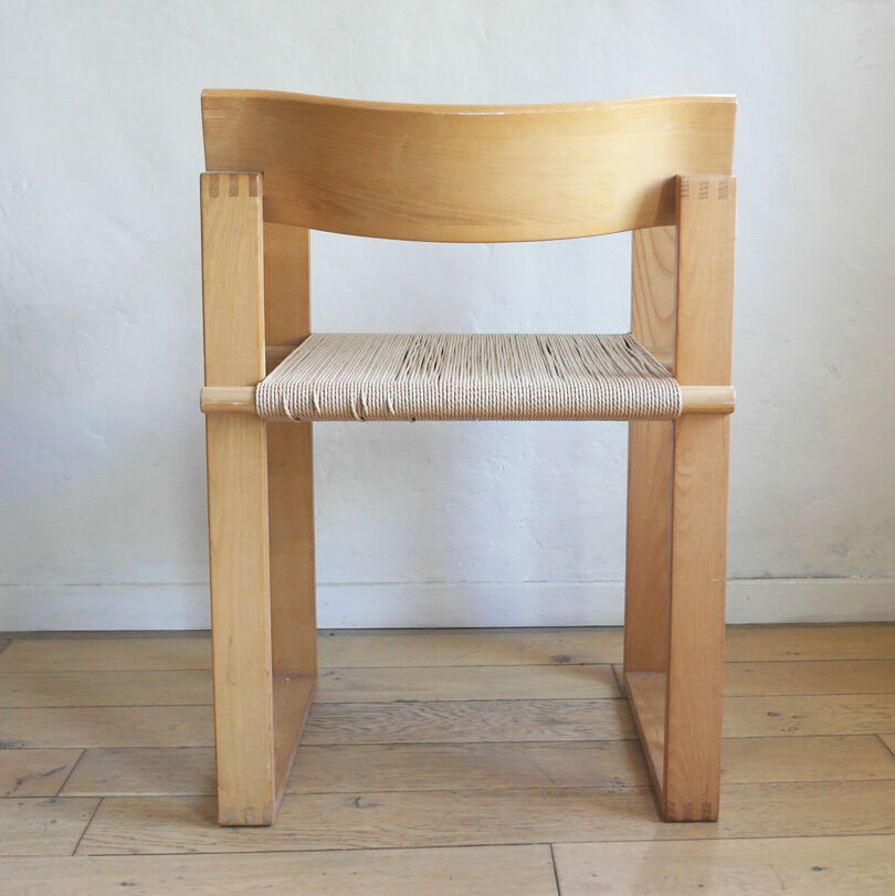 Fauteuil bois et corde