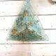 Triangular Murano light fixture (ceiling light or wall light) 1970s Height 48 cm