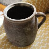 Jug terracotta pot