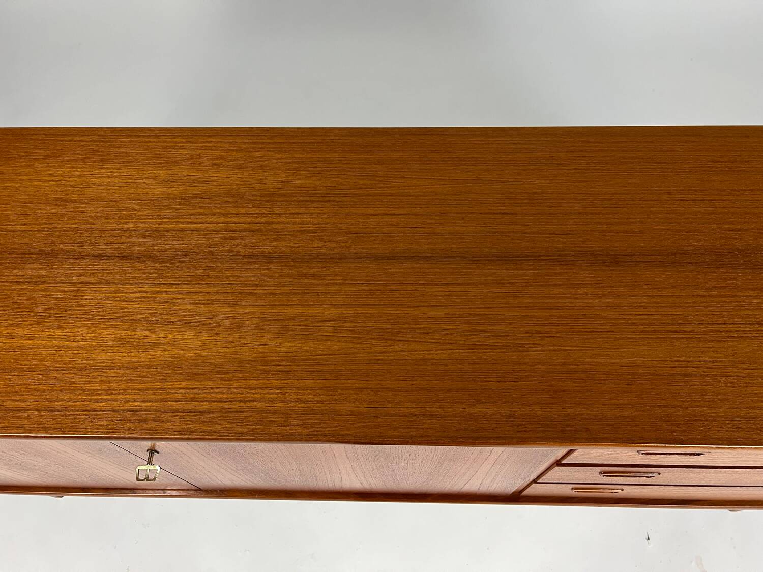 Vintage teak sideboard Bartels mid-century 60s design chest of drawers