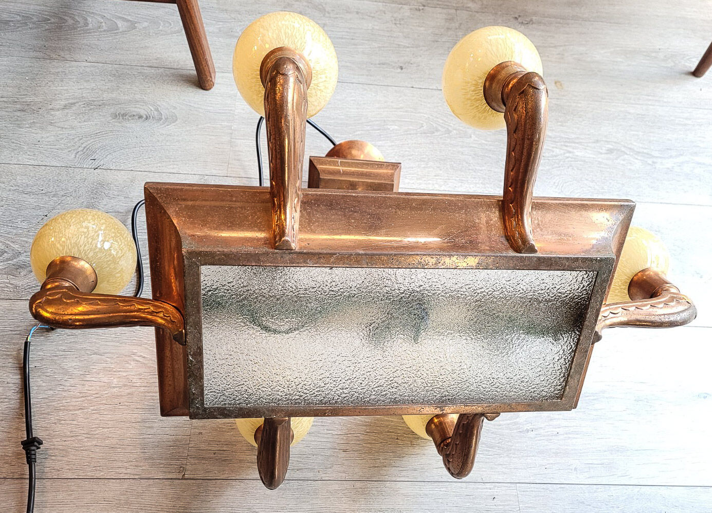 Lustre art déco