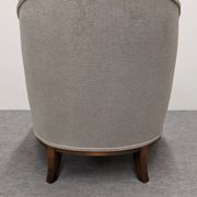 Pair of Art Deco gondola armchairs, France circa 1920