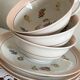 Set of 6 coffee, tea, chocolate cups, antique Limoges porcelain