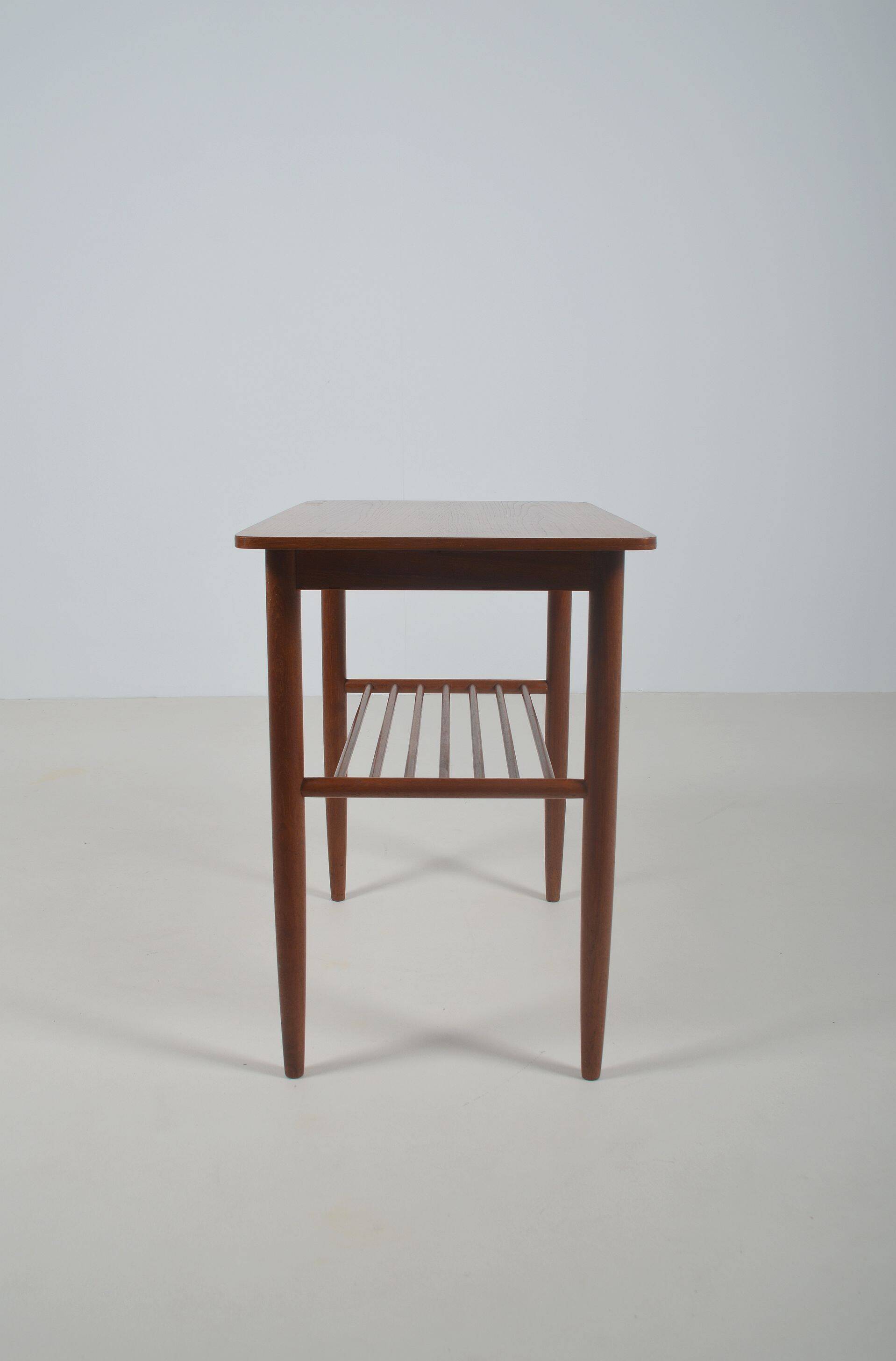 Danish wooden side table, 1960s