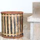 Wicker paper basket, 80s