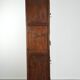 Antique 18th-century Welsh/English oak bookcase/buffet with original glass
