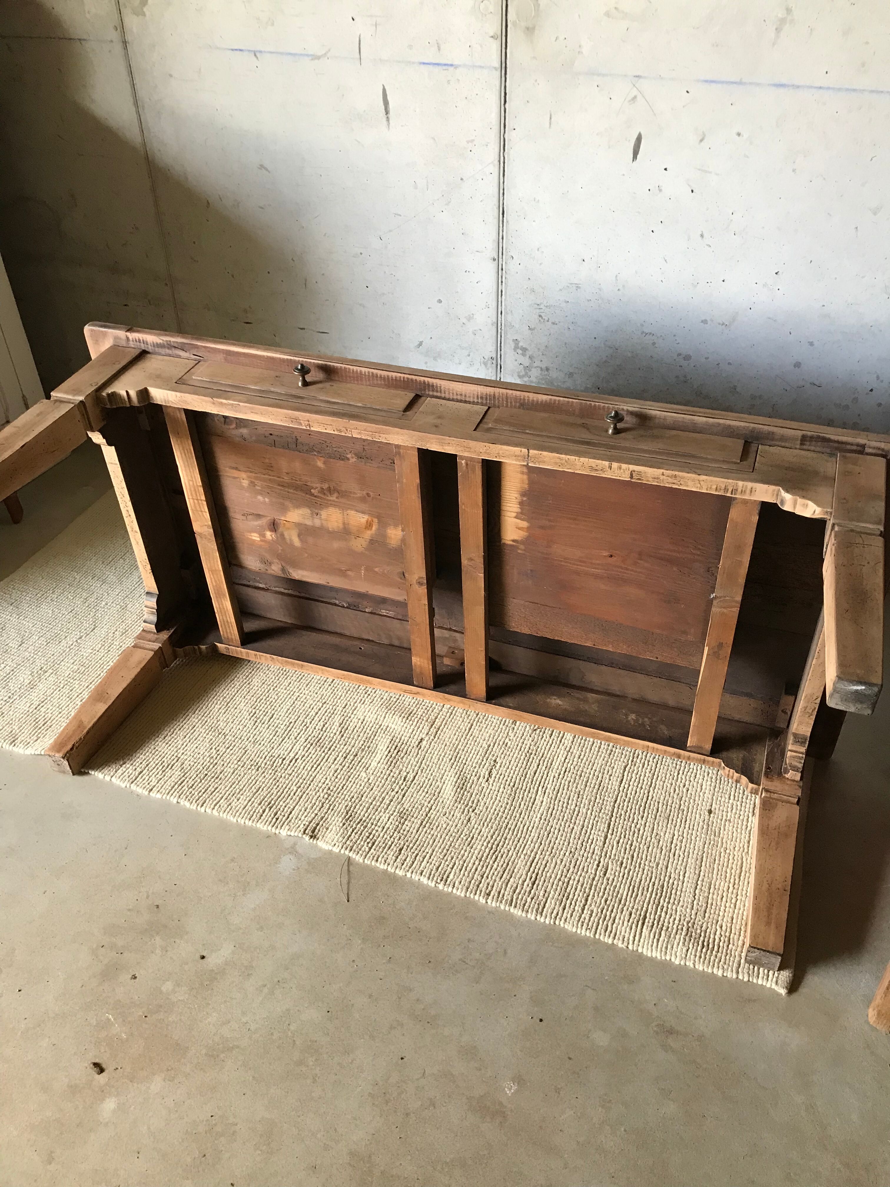 Table basse bois
