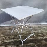 White Christmas folding bistro table