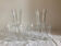 Set of 6 small vintage water glasses