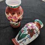 Pair of opaline vase