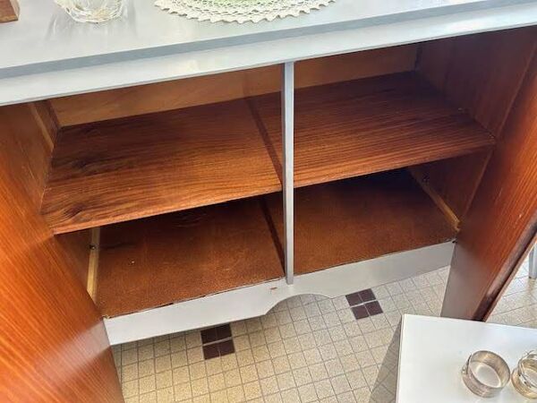 Meuble enfilade année 1960 relooké