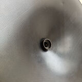 Metal micro-perforated suspension from the 1960s.