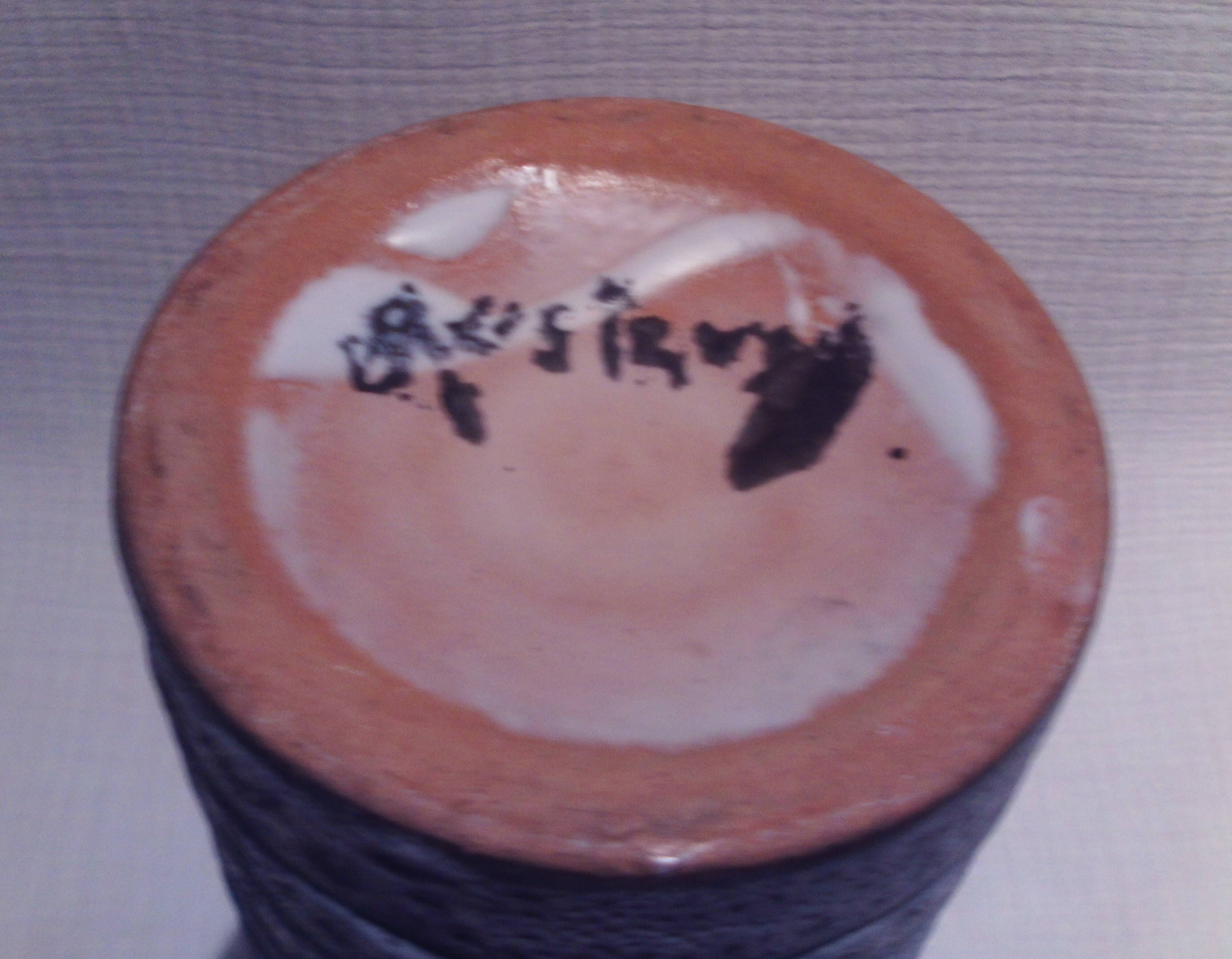 Vintage ceramic vase by Jean Austruy