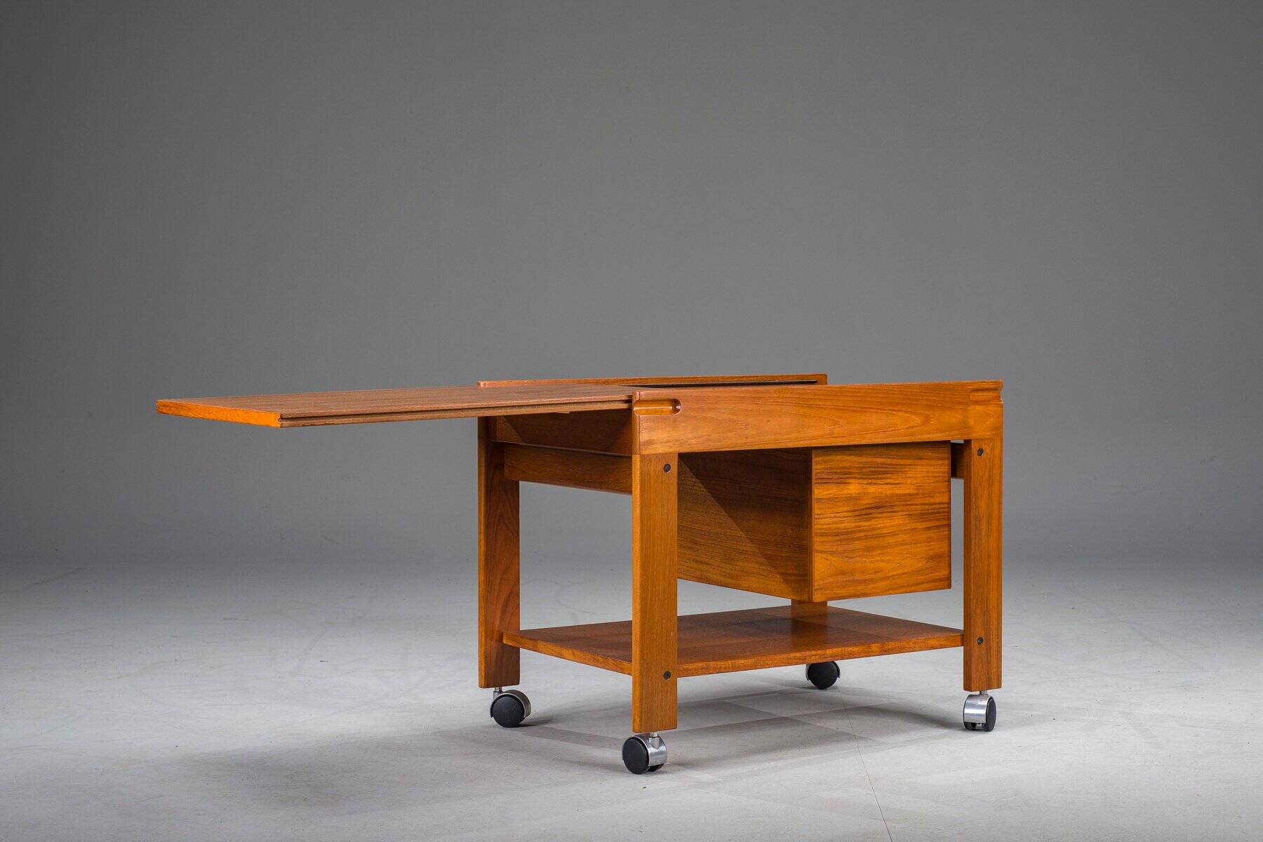 Mid-century modern Danish teak bar model 703 by Aksel Kjersgaard, 1960s