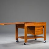 Mid-century modern Danish teak bar model 703 by Aksel Kjersgaard, 1960s