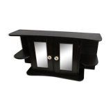 Old mirror wall-mounted toilet cabinet