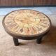 Roger Capron Vallauris vintage herbarium ceramic coffee table