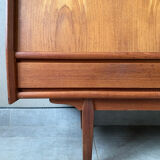 Enfilade vintage danoise en teck, années 60