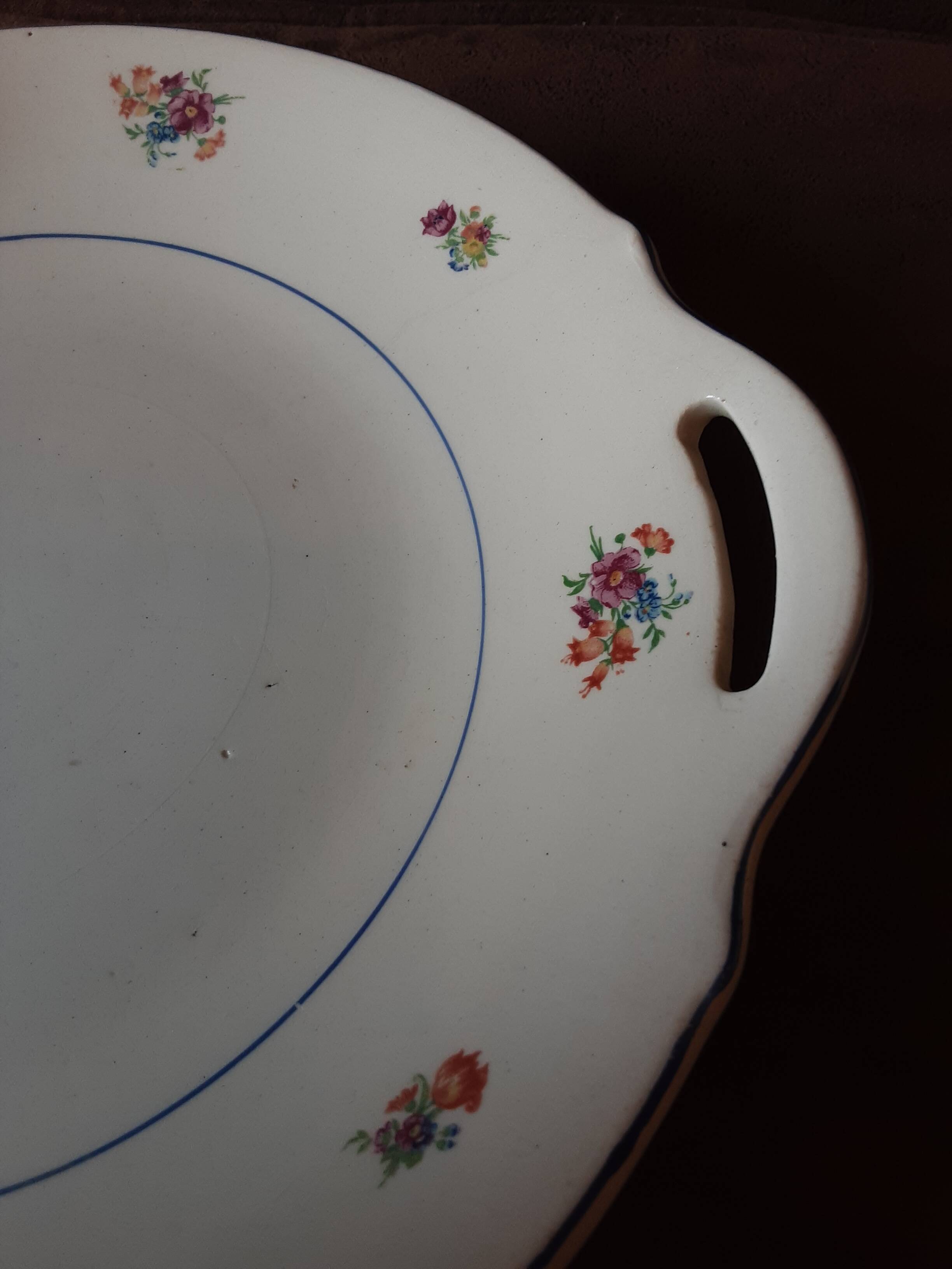 Luneville round semi-deep dish