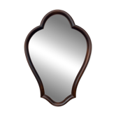 Miroir rocaille en bois