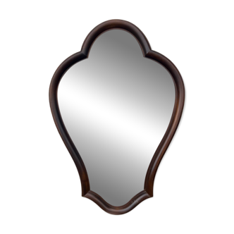 Miroir rocaille en bois