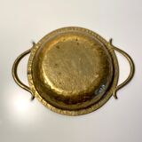 Plateau en laiton antique