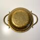 Plateau en laiton antique