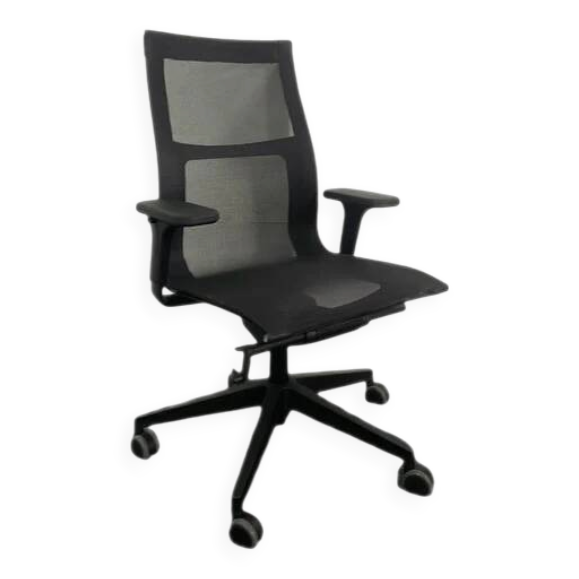 ICF Una Plus Black Office Chair