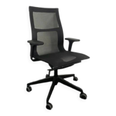 Fauteuil de bureau ICF Una plus Noir