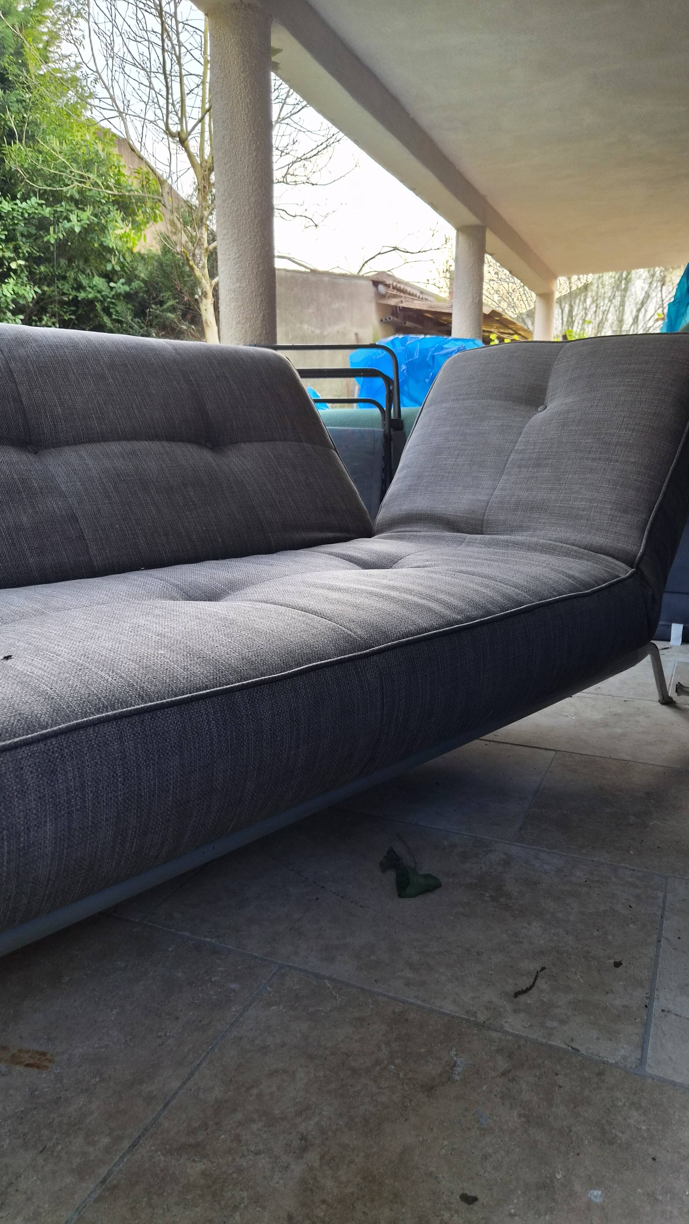 2 Canapés CINNA "smala" by designer Pascal MOURGUE