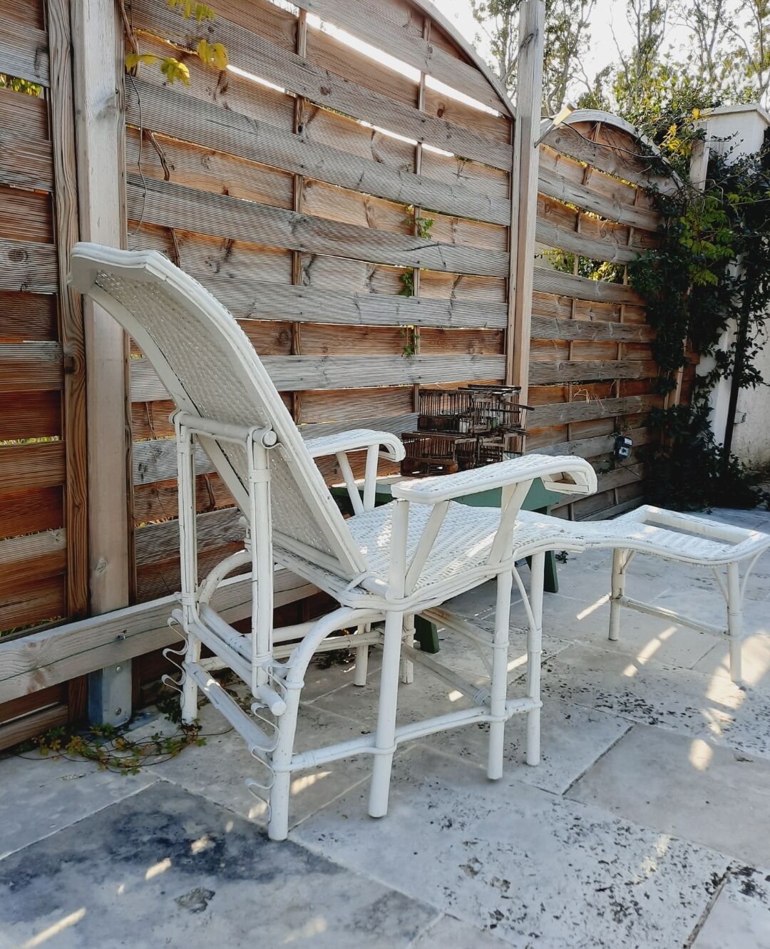 Chilean, vintage deckchair