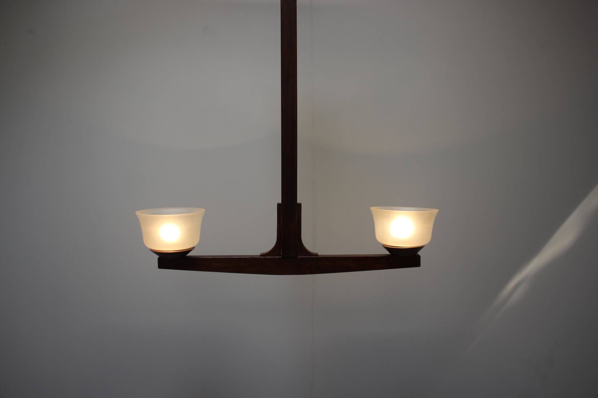 Mid-century Wooden Candlestick, 1930s