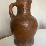 Farm pitcher late 19th in terracotta folk arts XXXL