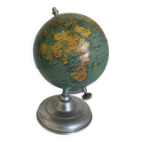 Vintage 1962 Taride World Map Globe - 25 cm