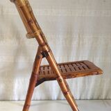 Folding bamboo chair for children