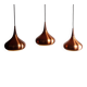 Triple Danish suspension, Metal and Rosewood, Jo Hammerborg.