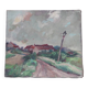 Oil on canvas, Path in the Countryside