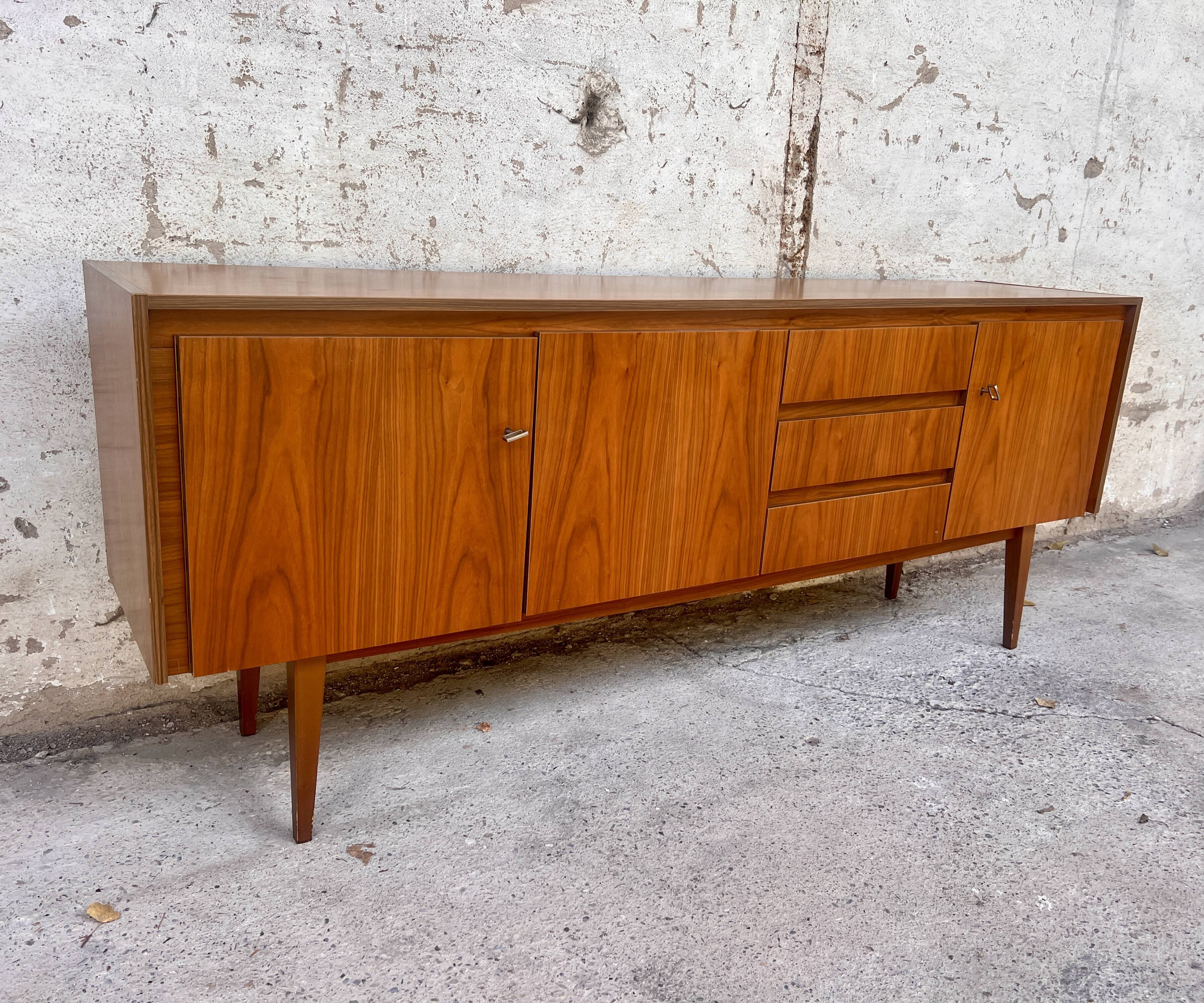 Vintage TV/hi-fi cabinet sideboard