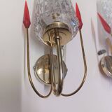 Pair of wall sconces 1960