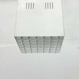 Modern minimalist cube ceiling light from the mid-century, Finland, 1960s.