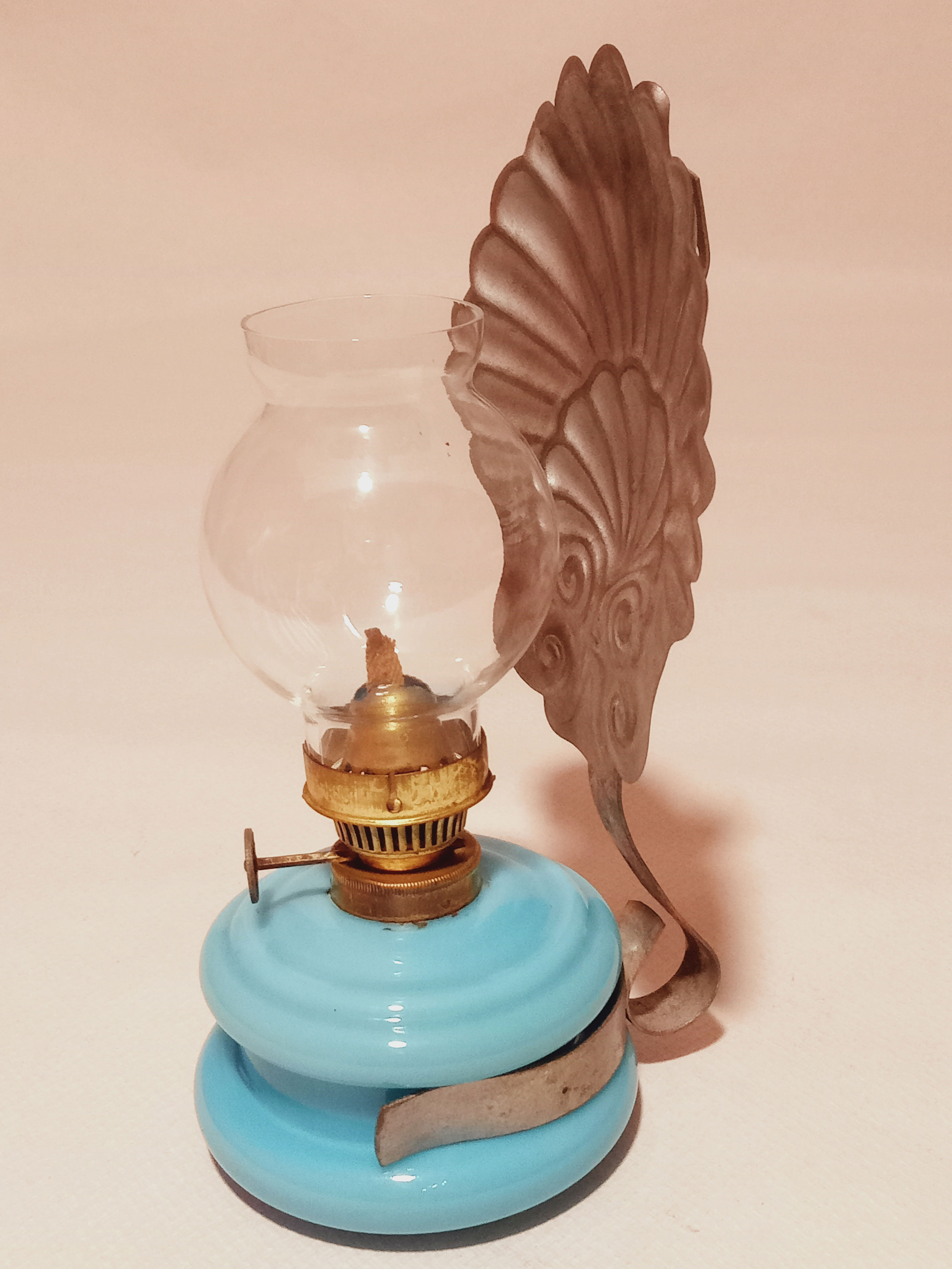 Old kerosene lamp