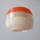 1960s original vintage pendant spaghetti lamp in 3 colours  designed by Yasha Heifetz for Rotaflex