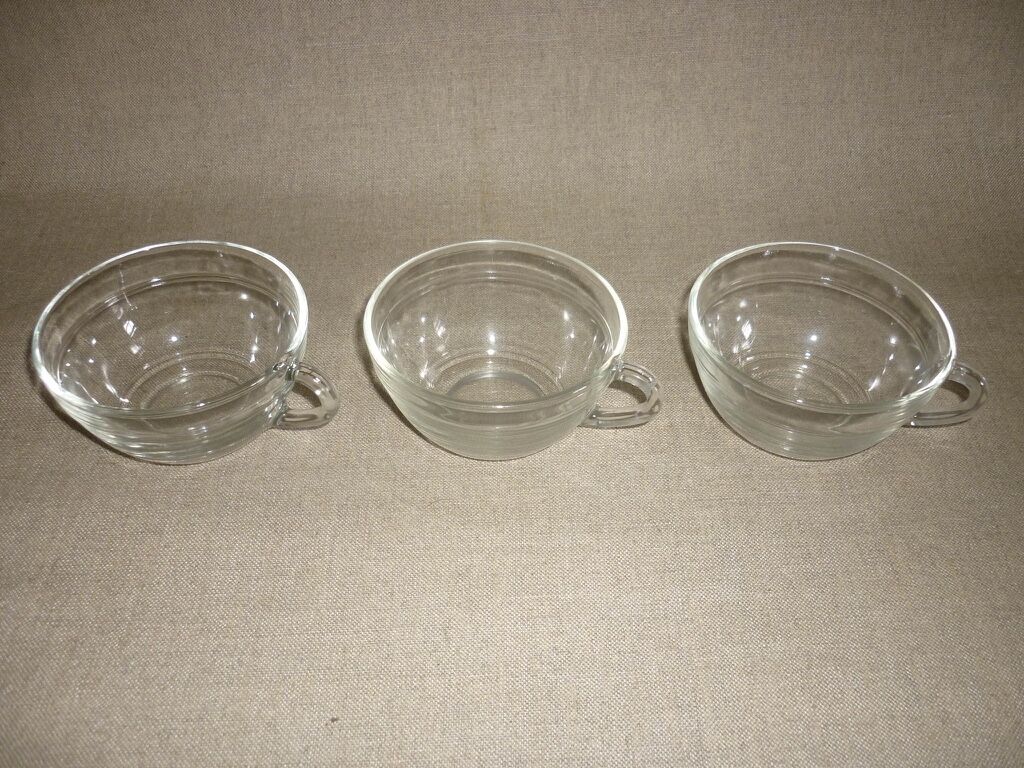 Duralex 3+1 large glass cups