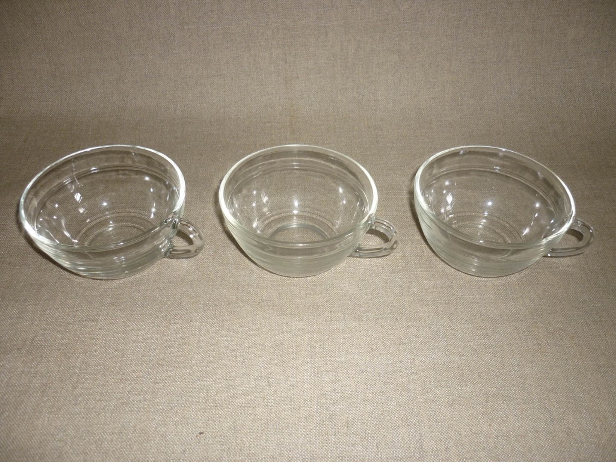 Duralex 3+1 large glass cups