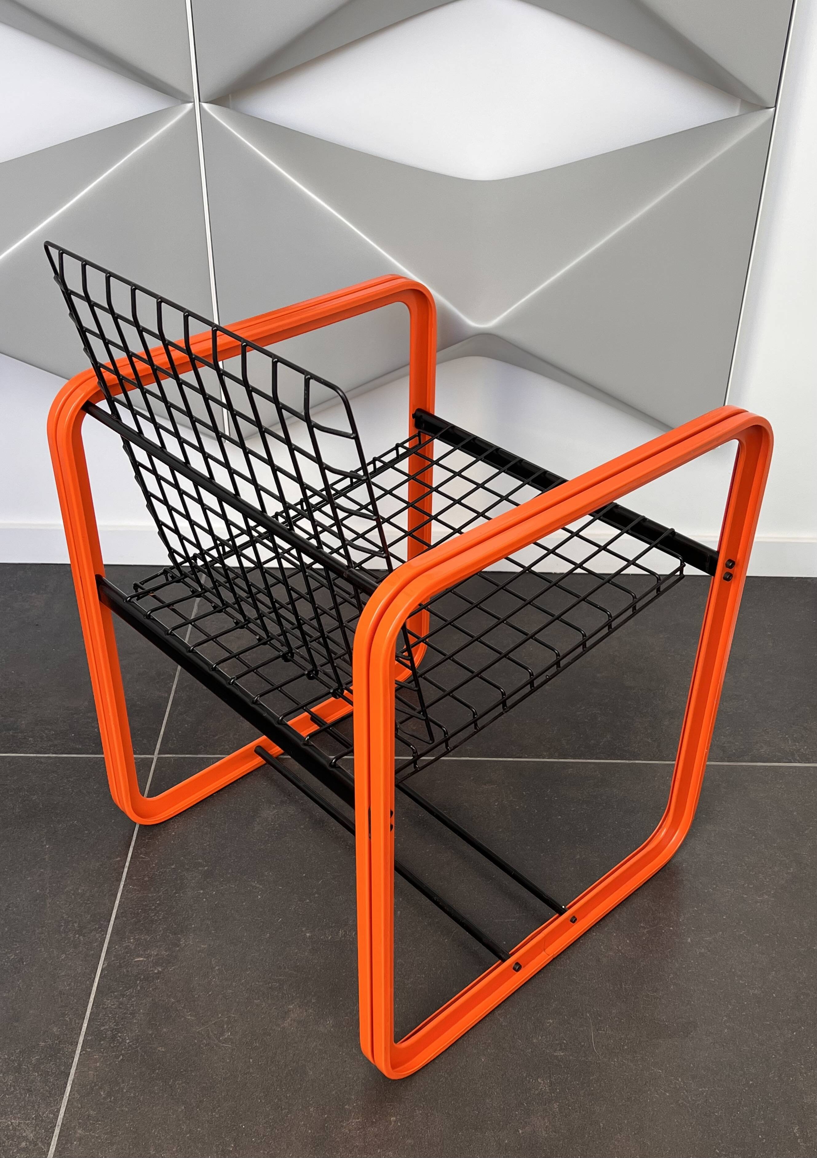 Chaise Quadra par Gigante, Zambusi et Boccato pour Seccose, Italie 80's