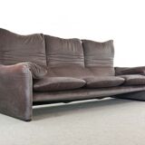 Maralunga 3-seat sofa by Vico Magistretti for Cassina, Italy
