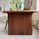 Table, bureau en teck 1970