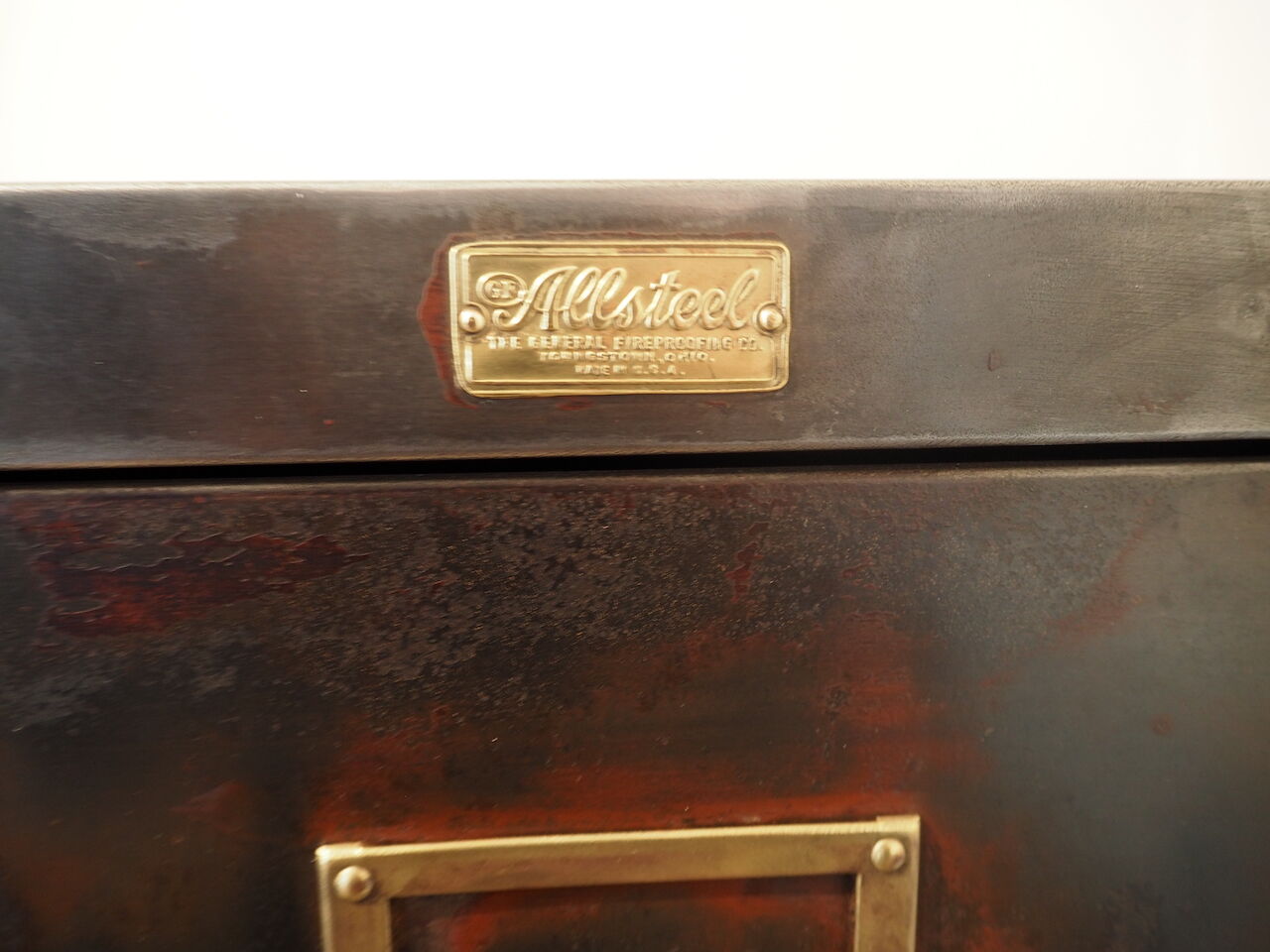 Old 1930's allsteel binder