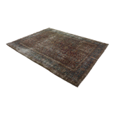 Anatolian handmade vintage rug 337 cm x 264 cm