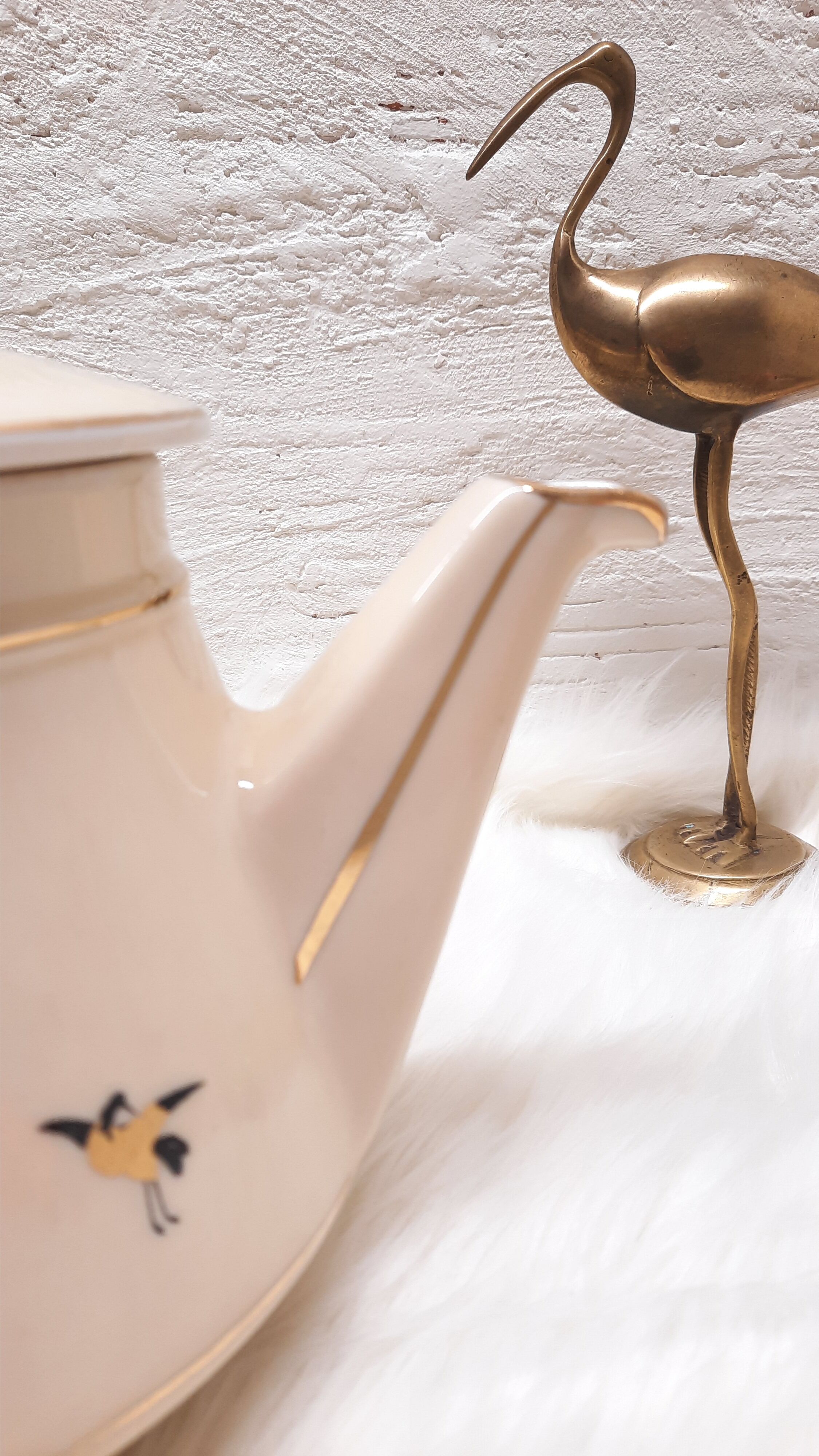Théière art déco